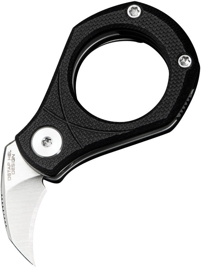 Civivi Pyrus Black G10 (0.65" Satin Finished 14C28N) Folding Knife [C23038-2] - product view 5
