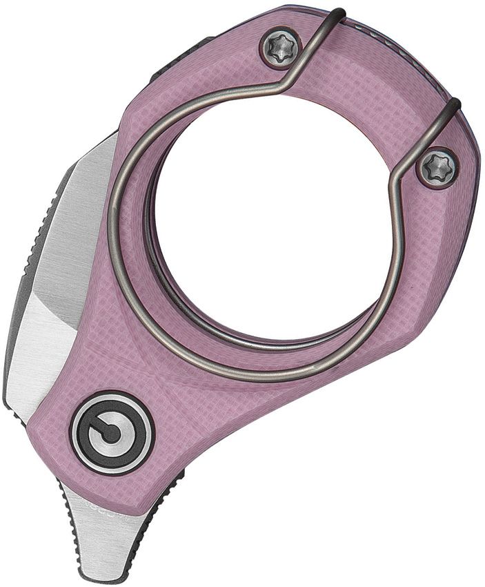 Civivi Pyrus Utility Slip Joint Pink Folding Knife [C23038-5]
