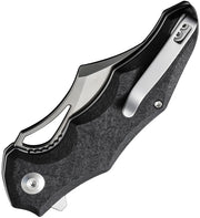 Civivi Chiro Black G10 (3.1" Satin Finished 14C28N) Folding Knife [C23046-3] - product view 2