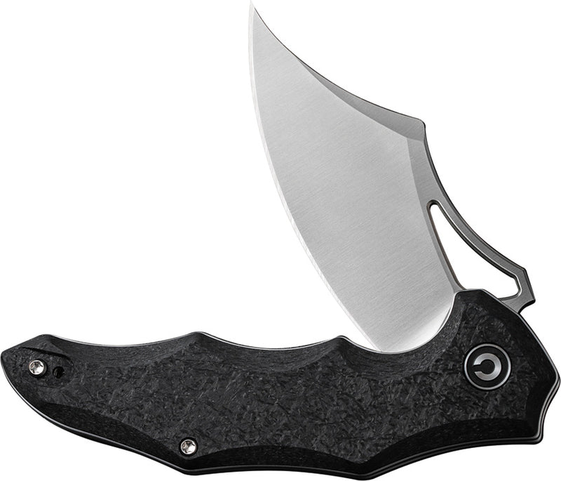 Civivi Chiro Black G10 (3.1" Satin Finished 14C28N) Folding Knife [C23046-3] - product view 4