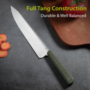Civivi Cibus OD Green G10 (7.87" Satin Finished 14C28N) Kitchen Knife [C23048-2] - product view 6