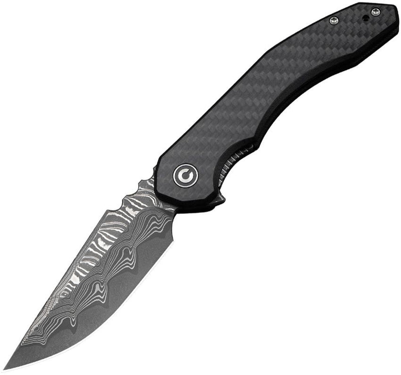 Civivi Bluetick Linerlock CF Folding Knife [C23050-DS2]