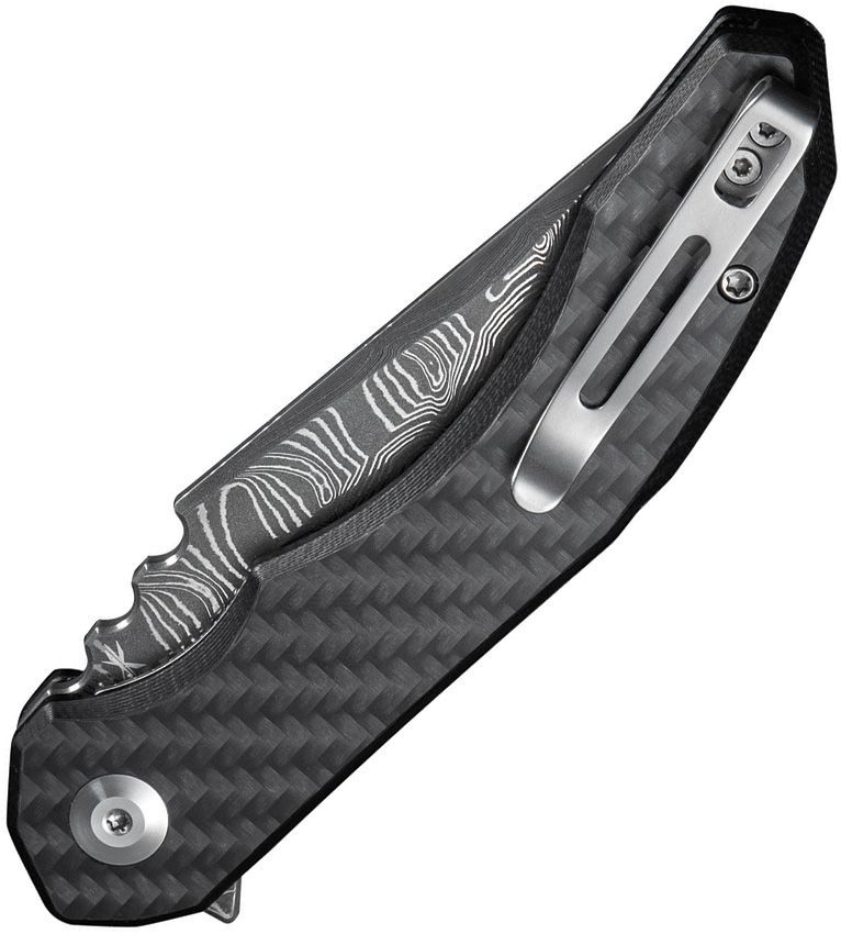 Civivi Bluetick Linerlock CF Folding Knife [C23050-DS2]