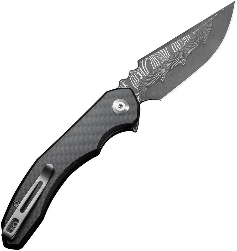 Civivi Bluetick Linerlock CF Folding Knife [C23050-DS2]