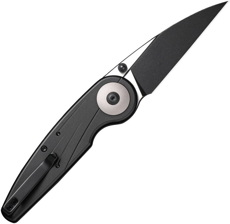 Civivi Starflare Button Lock Black Folding Knife [C23052-1]