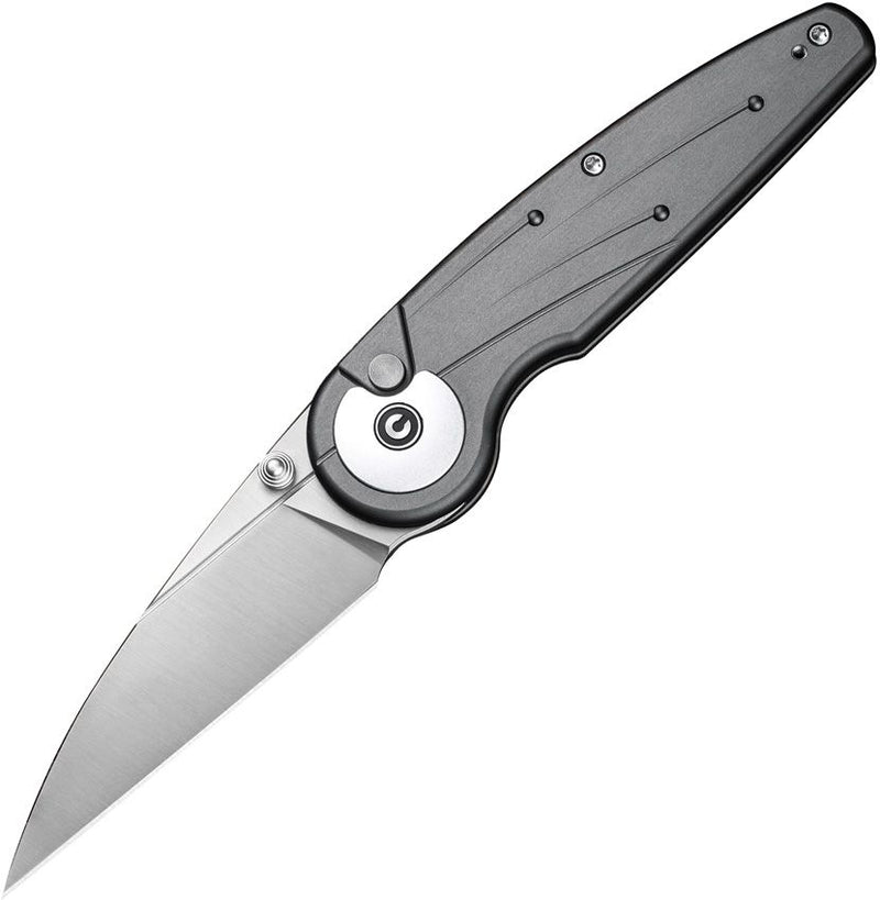 Civivi Starflare Button Lock Gray Folding Knife [C23052-2]