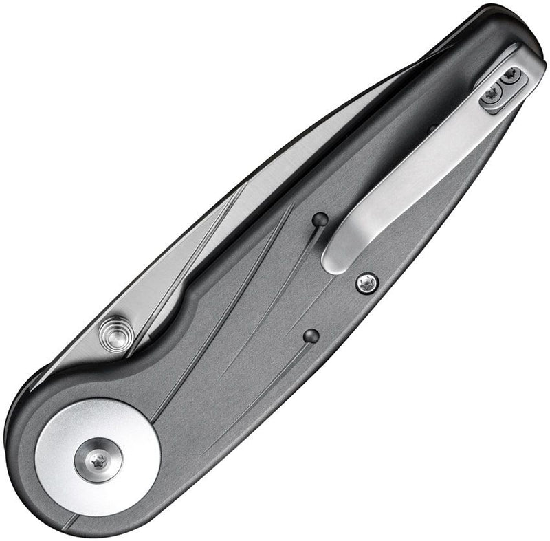 Civivi Starflare Button Lock Gray Folding Knife [C23052-2]