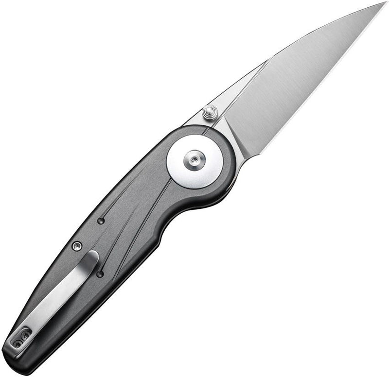 Civivi Starflare Button Lock Gray Folding Knife [C23052-2]