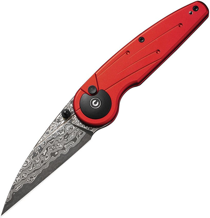 Civivi Starflare Button Lock Red Folding Knife [C23052-DS1]
