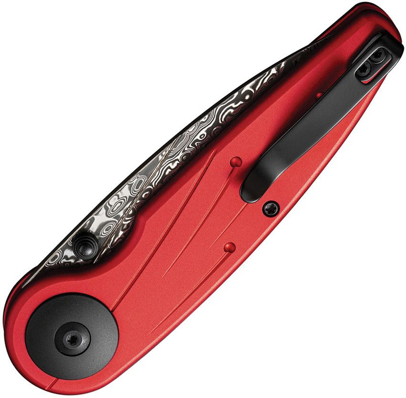 Civivi Starflare Button Lock Red Folding Knife [C23052-DS1]