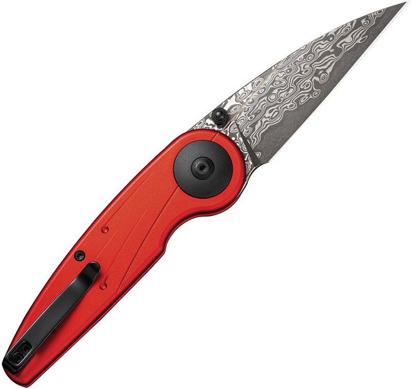 Civivi Starflare Button Lock Red Folding Knife [C23052-DS1]