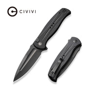 Civivi Incindie Black G10 (3.48" Black Stonewashed 14C28N) Folding Knife [C23053-1] - product view 5