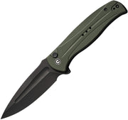 Civivi Incindie OD Green G10 (3.48" Black Stonewashed 14C28N) Folding Knife [C23053-2] - product view 1