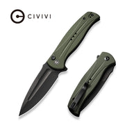 Civivi Incindie OD Green G10 (3.48" Black Stonewashed 14C28N) Folding Knife [C23053-2] - product view 5
