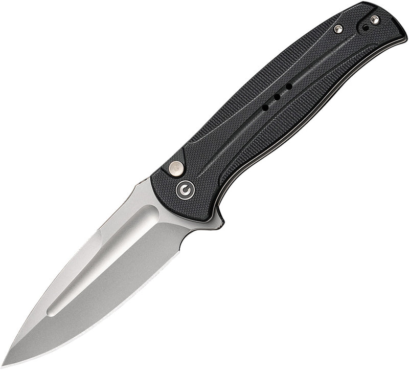 Civivi Incindie Black G10 (3.48" Stonewashed 14C28N) Folding Knife [C23053-3] - product view 1