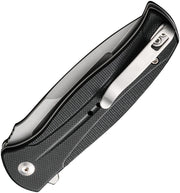 Civivi Incindie Black G10 (3.48" Stonewashed 14C28N) Folding Knife [C23053-3] - product view 2