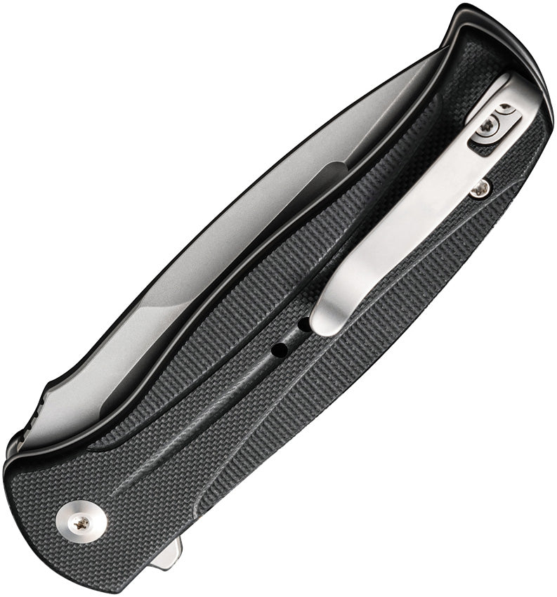 Civivi Incindie Black G10 (3.48" Stonewashed 14C28N) Folding Knife [C23053-3] - product view 2