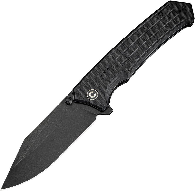Civivi Tacticorix Linerlock Black Folding Knife [C23055-1]