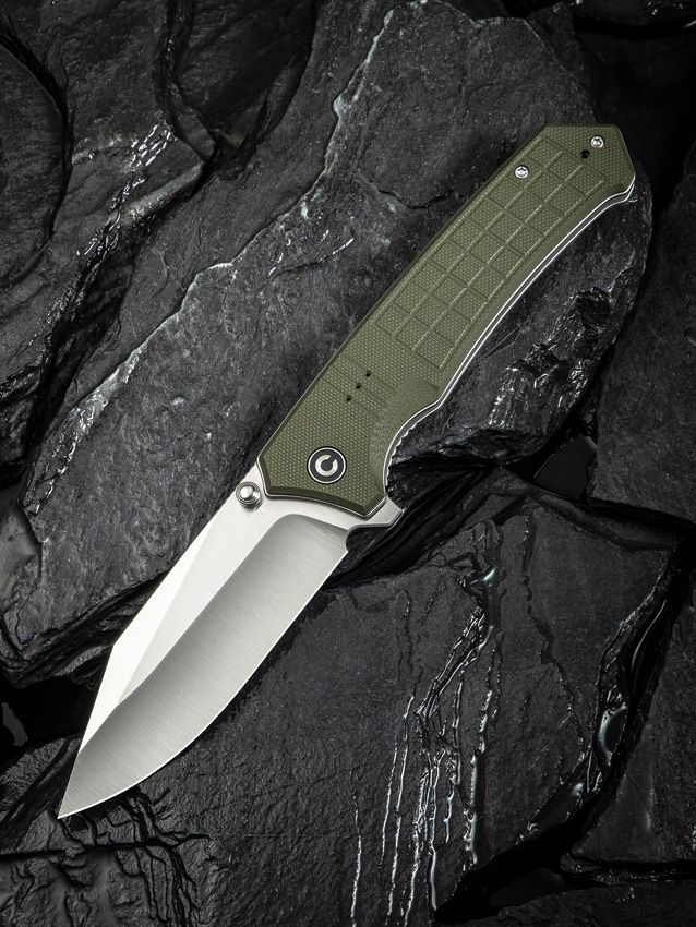 Civivi Tacticorix Linerlock Green Folding Knife [C23055-2]