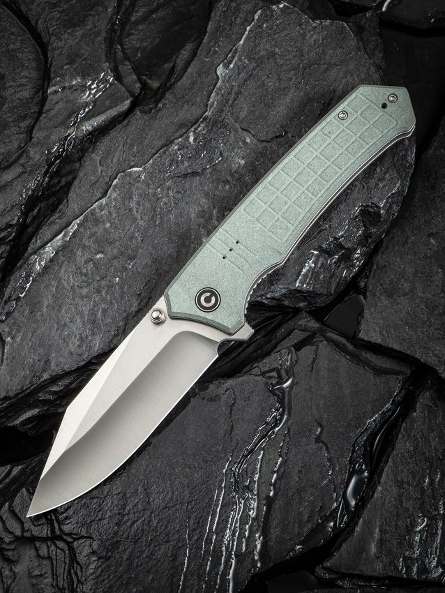 Civivi Tacticorix Linerlock Gray Folding Knife [C23055-3]