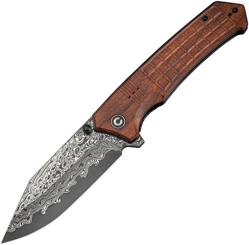 Civivi Tacticorix Linerlock Wood Folding Knife [C23055-DS1]