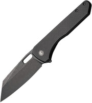 Civivi Nugz Black G10 (3.17" Black Stonewashed 14C28N) Folding Knife [C23060-1] - product view 1