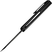 Civivi Nugz Black G10 (3.17" Black Stonewashed 14C28N) Folding Knife [C23060-1] - product view 4