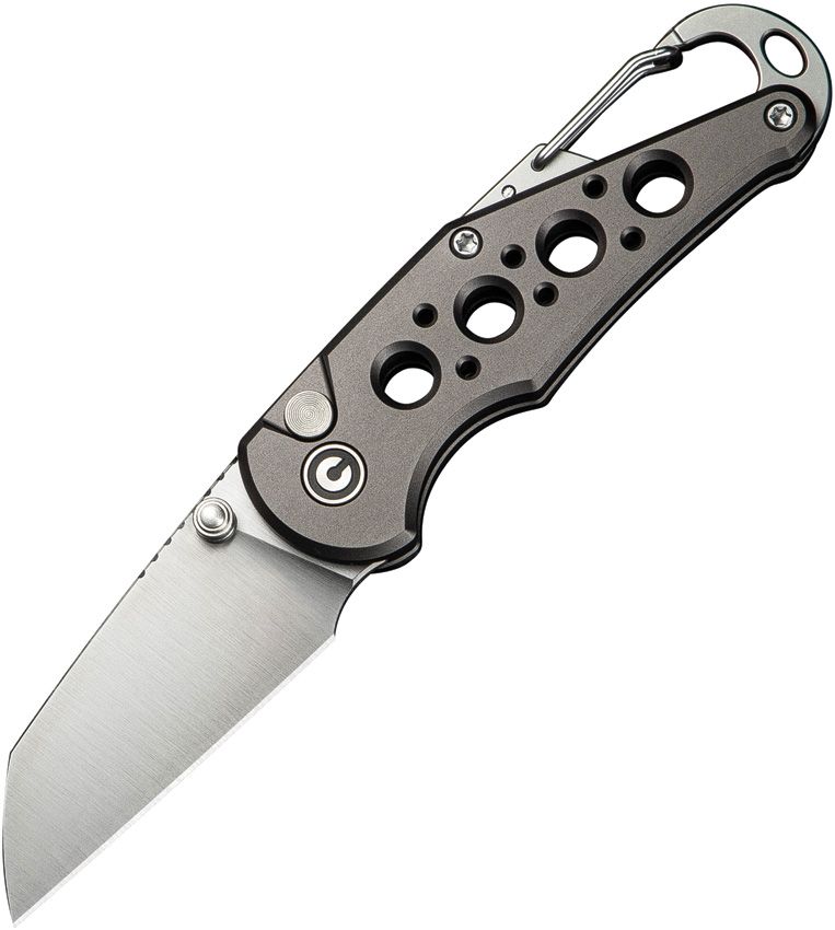 Civivi Pragma Button Lock Gray Folding Knife [C23062B-2]