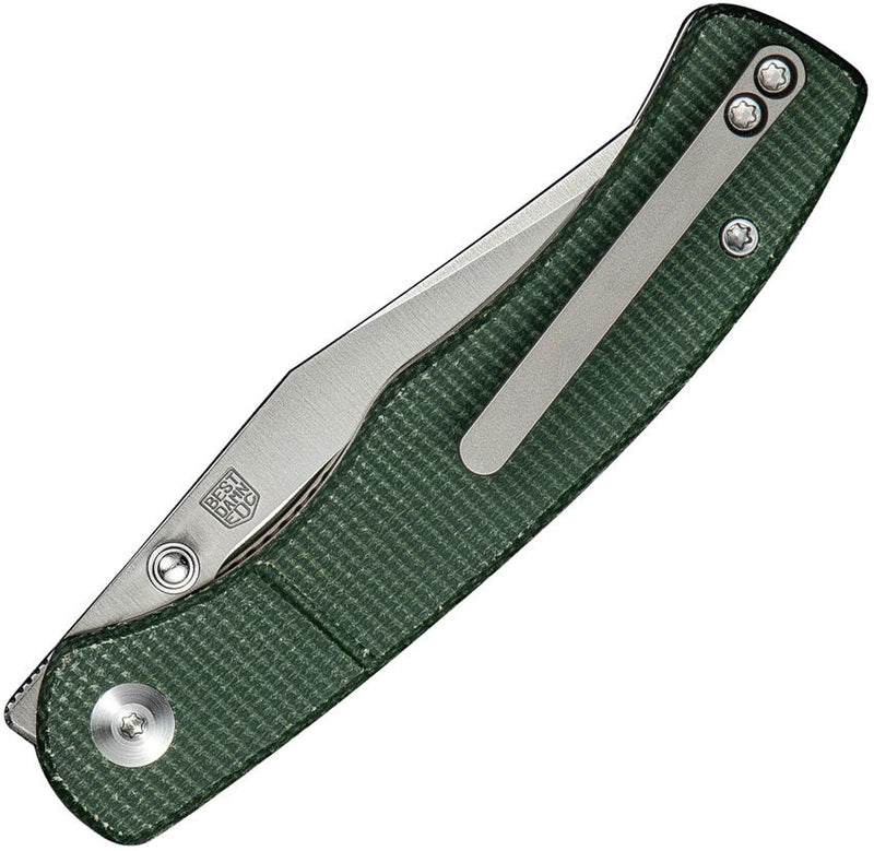 Civivi Clingman Linerlock Grn Mic Folding Knife [C23065-4]