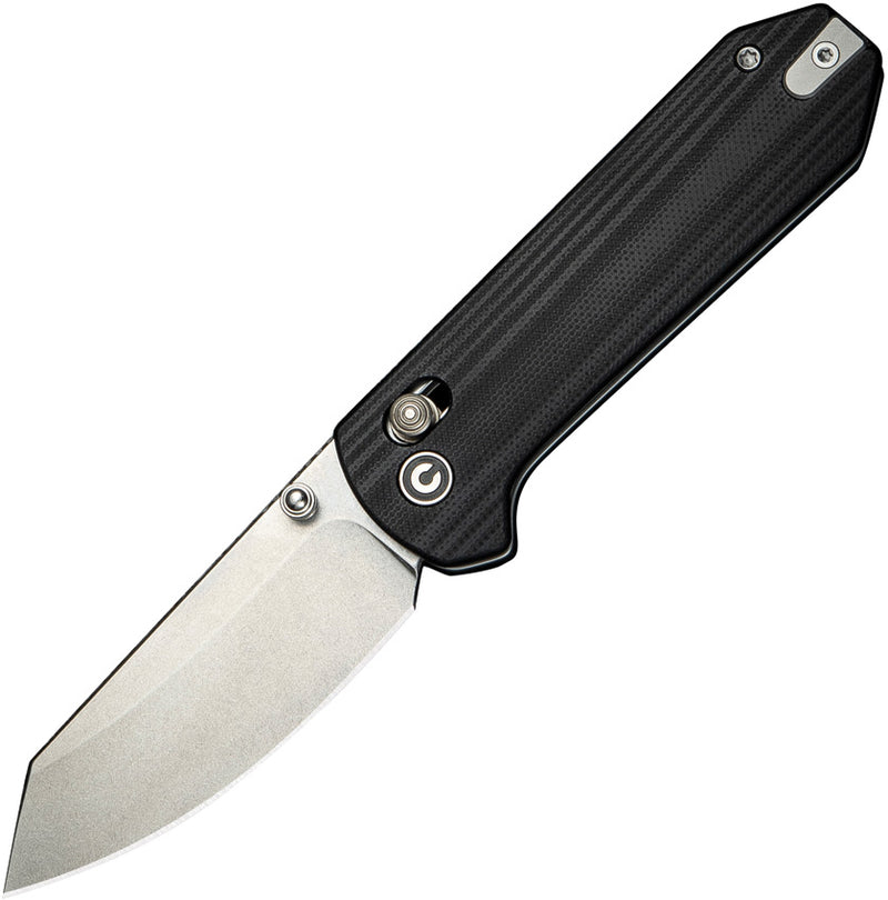Civivi Yonder Black G10 (2.88" Stonewashed 14C28N) Folding Knife [C23073-1] - product view 1