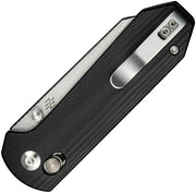 Civivi Yonder Black G10 (2.88" Stonewashed 14C28N) Folding Knife [C23073-1] - product view 2