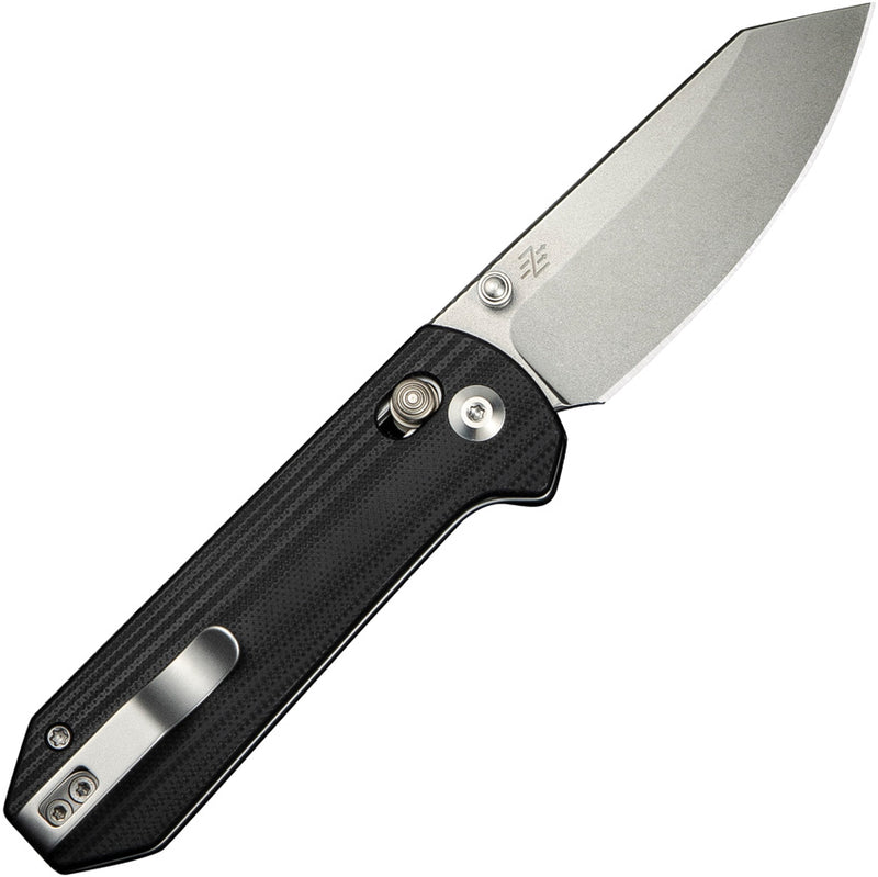 Civivi Yonder Black G10 (2.88" Stonewashed 14C28N) Folding Knife [C23073-1] - product view 3