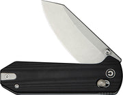 Civivi Yonder Black G10 (2.88" Stonewashed 14C28N) Folding Knife [C23073-1] - product view 4