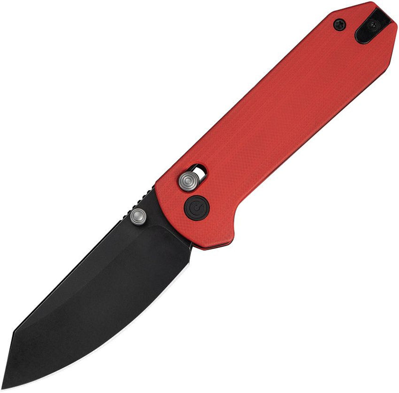 Civivi Yonder Crossbar Lock Red G10 Folding Knife [C23073-2]