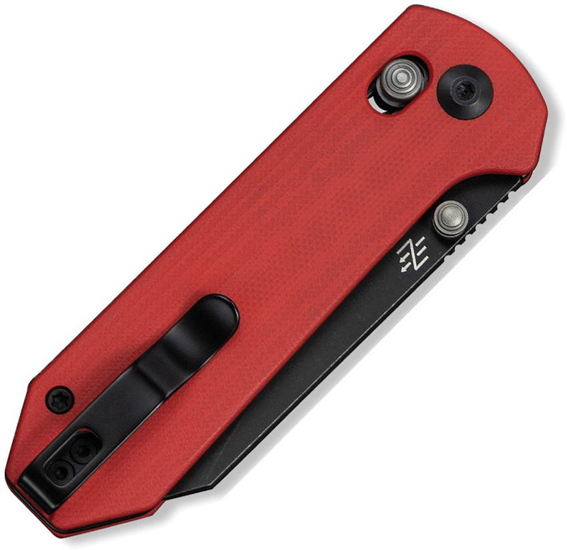 Civivi Yonder Crossbar Lock Red G10 Folding Knife [C23073-2]