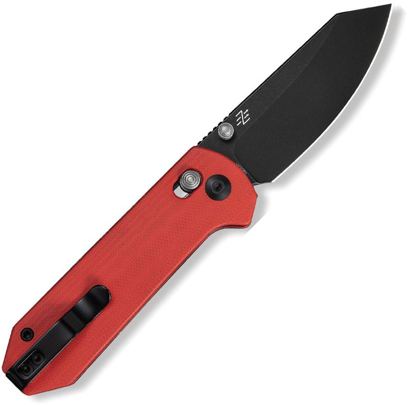 Civivi Yonder Crossbar Lock Red G10 Folding Knife [C23073-2]