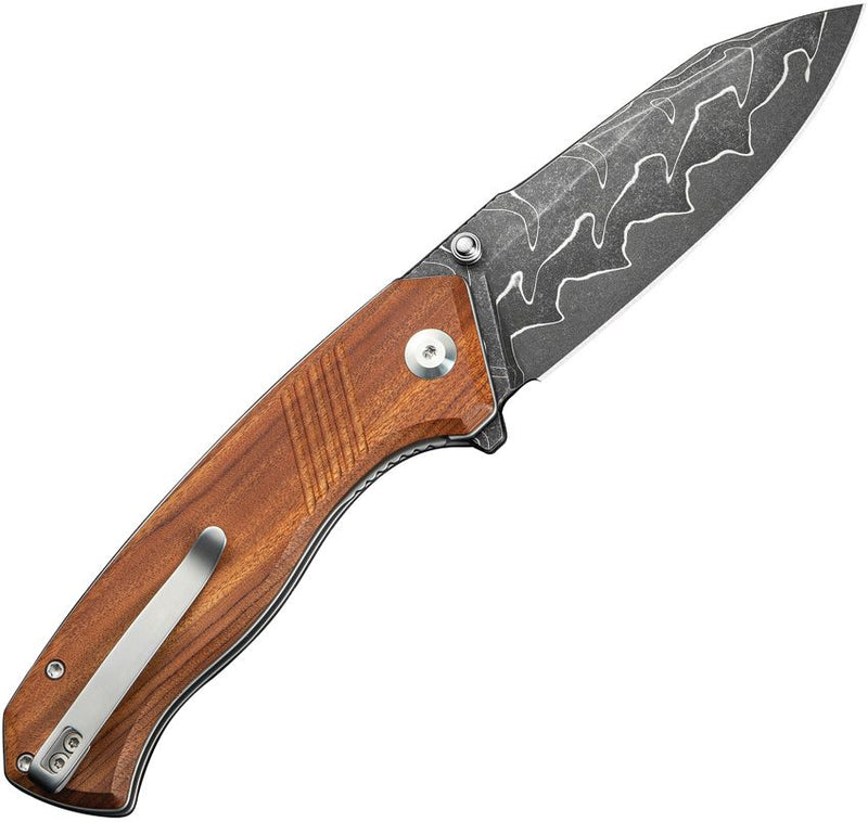 Civivi Placoid Linerlock Wood Folding Knife [C23079-DS1]