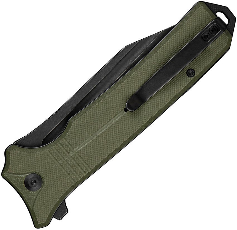 Civivi Neurohaptic Button Lock OD Folding Knife [C23080-3]