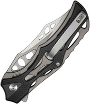 Civivi Biophase Gray, Black Aluminum & Coarse G10 Nitro-V Folding Knife [C23083C-3] - product view 2