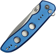 Civivi Hyperpulse Blue Aluminum (3.5" Satin Finished 14C28N) Folding Knife [C23087A-2] - product view 6