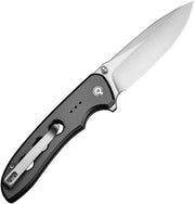 Civivi Hyperpulse Gray Aluminum (3.5" Satin Finished 14C28N) Folding Knife [C23087A-3] - product view 3