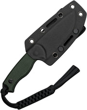 Civivi Timberbark Green Canvas Micarta (3.2" Black Stonewashed 14C28N) Fixed Blade Knife [C23094-3] - product view 5