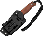 Civivi Timberbark Guibourtia Wood (3.2" Satin Finished 14C28N) Fixed Blade Knife [C23094-4] - product view 6