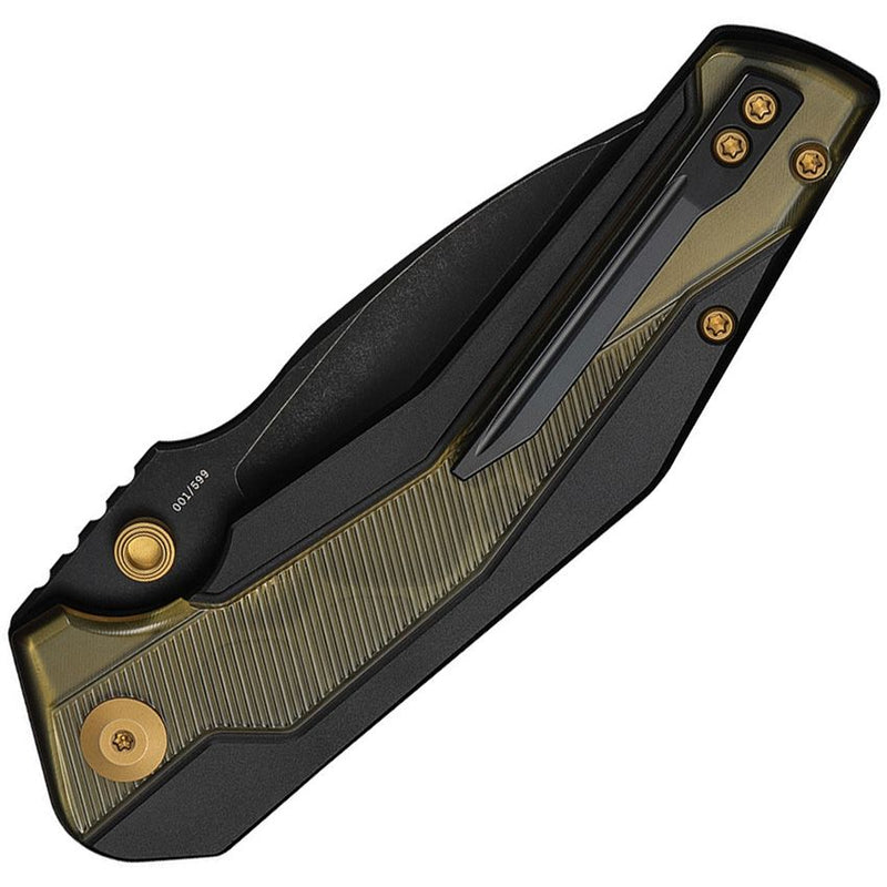 Civivi Wellmax Button Lock Black Folding Knife [C24008C-2]