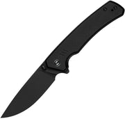 Civivi Merit Black G10 (3.28" Black Stonewashed 14C28N) Folding Knife [C24012-1] - product view 1