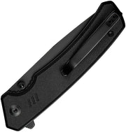 Civivi Merit Black G10 (3.28" Black Stonewashed 14C28N) Folding Knife [C24012-1] - product view 2