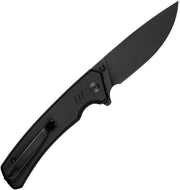 Civivi Merit Black G10 (3.28" Black Stonewashed 14C28N) Folding Knife [C24012-1] - product view 3