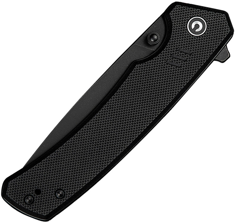 Civivi Merit Black G10 (3.28" Black Stonewashed 14C28N) Folding Knife [C24012-1] - product view 6