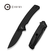 Civivi Merit Black G10 (3.28" Black Stonewashed 14C28N) Folding Knife [C24012-1] - product view 7