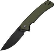 Civivi Merit OD Green G10 (3.28" Black Stonewashed 14C28N) Folding Knife [C24012-2] - product view 1